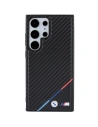 Buy BMW BMHMS24L23PUDTK Samsung Galaxy S24 Ultra hardcase Carbon Tricolor Line MagSafe black - BMW601 - {ean13} - Home Screen Store Europe