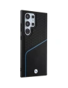 Kup Etui BMW BMHMS24L23RDCLK Samsung Galaxy S24 Ultra kemény tok Signature Leather Textured & Line MagSafe fekete/black - BMW602 - {ean13} - Sklep Home Screen