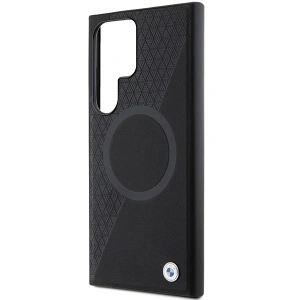Kup Case BMW BMHMS24L23RTPK Samsung Galaxy S24 Ultra Hartschale Signature Leder Halbstrukturiert & Circle MagSafe schwarz/black - BMW603 - {ean13} - Sklep Home Screen