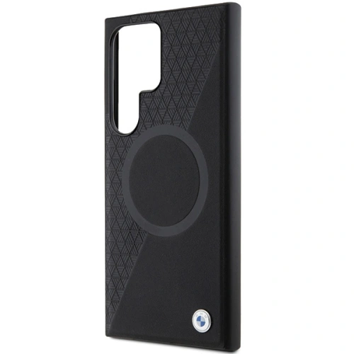 Kup Case BMW BMHMS24L23RTPK Samsung Galaxy S24 Ultra Hartschale Signature Leder Halbstrukturiert & Circle MagSafe schwarz/black - BMW603 - {ean13} - Sklep Home Screen