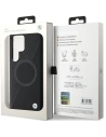 Kup Etui BMW BMHMS24L23RTPK Samsung Galaxy S24 Ultra hardcase Signature Leather Half Textured & Circle MagSafe černý/black - BMW603 - {ean13} - Sklep Home Screen