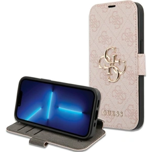 Kup Etui Guess GUBKP15S4GMGPI Apple iPhone 15 / 14 / 13 book 4G Metal Logo růžový/pink - GUE3270 - {ean13} - Sklep Home Screen