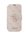 Kup Case Guess GUBKP15S4GMGPI Apple iPhone 15 / 14 / 13 Buch 4G Metall-Logo rosa/pink - GUE3270 - {ean13} - Sklep Home Screen
