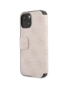 Kup Etui Guess GUBKP15S4GMGPI Apple iPhone 15 / 14 / 13 könyv 4G Fém Logó rózsaszín/pink - GUE3270 - {ean13} - Sklep Home Screen