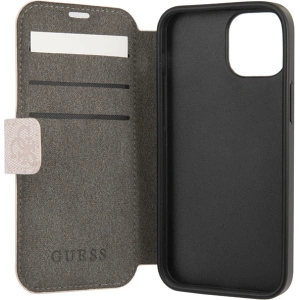 Buy Guess GUBKP15S4GMGPI Apple iPhone 15 / 14 / 13 book 4G Metal Logo pink - GUE3270 - {ean13} - Home Screen Store Europe