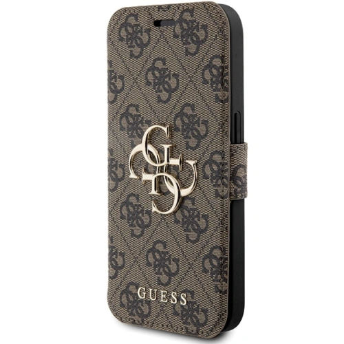 Kup Etui Guess GUBKP15X4GMGBR Apple iPhone 15 Pro Max book 4G Metal Logo maro/brown - GUE3271 - {ean13} - Sklep Home Screen