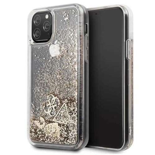 Kup Etui Guess GUHCN58GLHFLGO Apple iPhone 11 Pro aurie/złoty carcasă rigidă Glitter Hearts - GUE152GLD - {ean13} - Sklep Home Screen