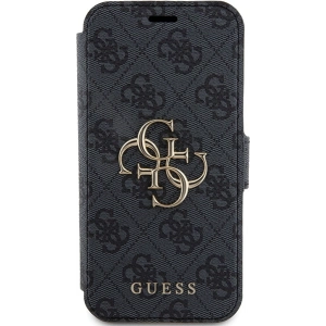 Buy Guess GUBKP15X4GMGGR Apple iPhone 15 Pro Max book 4G Metal Logo grey - GUE3272 - {ean13} - Home Screen Store Europe