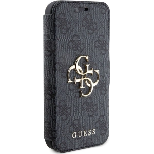 Buy Guess GUBKP15X4GMGGR Apple iPhone 15 Pro Max book 4G Metal Logo grey - GUE3272 - {ean13} - Home Screen Store Europe
