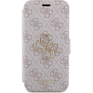 Kup Etui Guess GUBKP15X4GMGPI Apple iPhone 15 Pro Max könyv 4G Fém Logo rózsaszín/pink - GUE3273 - {ean13} - Sklep Home Screen