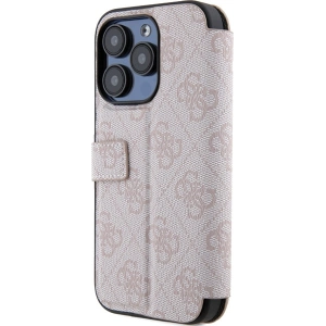Kup Etui Guess GUBKP15X4GMGPI Apple iPhone 15 Pro Max könyv 4G Fém Logo rózsaszín/pink - GUE3273 - {ean13} - Sklep Home Screen