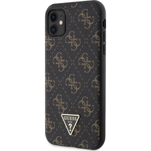 Kup Case Guess GUHCN61PG4GPK Apple iPhone XR / 11 Hardcase 4G Triangle Metal Logo schwarz/black - GUE3274 - {ean13} - Sklep Home Screen