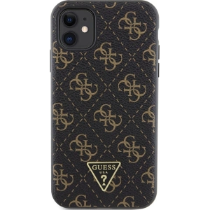 Kup Case Guess GUHCN61PG4GPK Apple iPhone XR / 11 Hardcase 4G Triangle Metal Logo schwarz/black - GUE3274 - {ean13} - Sklep Home Screen