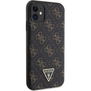 Kup Case Guess GUHCN61PG4GPK Apple iPhone XR / 11 Hardcase 4G Triangle Metal Logo schwarz/black - GUE3274 - {ean13} - Sklep Home Screen
