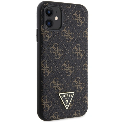 Kup Etui Guess GUHCN61PG4GPK Apple iPhone XR / 11 hardcase 4G Triangle Metal Logo negru/black - GUE3274 - {ean13} - Sklep Home Screen