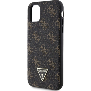 Kup Case Guess GUHCN61PG4GPK Apple iPhone XR / 11 Hardcase 4G Triangle Metal Logo schwarz/black - GUE3274 - {ean13} - Sklep Home Screen