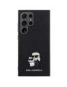 Kup Case Karl Lagerfeld KLHCS24LPSAKCMPK Samsung Galaxy S24 Ultra Hardcase Saffiano Karl & Choupette Metal Pin schwarz/black - KLD1874 - {ean13} - Sklep Home Screen