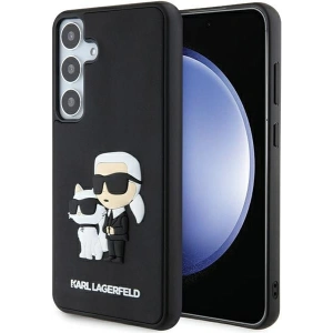 Kup Case Karl Lagerfeld KLHCS24M3DRKCNK Samsung Galaxy S24+ Plus Hardcase 3D Gummi Karl&Choupette schwarz/black - KLD1875 - {ean13} - Sklep Home Screen