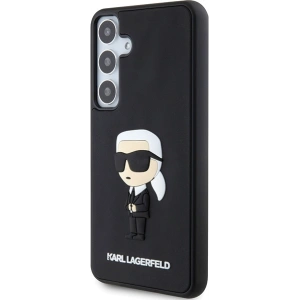 Kup Etui Karl Lagerfeld KLHCS24M3DRKINK Samsung Galaxy S24+ Plus hardcase 3D Rubber Ikonik czarny/black - KLD1876 - {ean13} - Sklep Home Screen