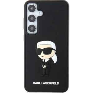 Kup Etui Karl Lagerfeld KLHCS24M3DRKINK Samsung Galaxy S24+ Plus hardcase 3D Rubber Ikonik czarny/black - KLD1876 - {ean13} - Sklep Home Screen