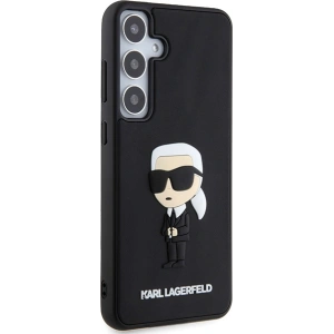 Kup Etui Karl Lagerfeld KLHCS24M3DRKINK Samsung Galaxy S24+ Plus hardcase 3D Rubber Ikonik czarny/black - KLD1876 - {ean13} - Sklep Home Screen