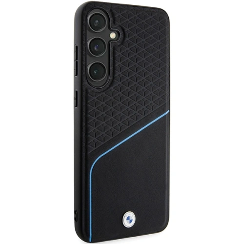 Kup Etui BMW BMHMS24M23RDCLK Samsung Galaxy S24+ Plus hardcase Signature Leather Textured & Line MagSafe černý/black - BMW605 - {ean13} - Sklep Home Screen