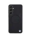 Kup Etui BMW BMHMS24M23RTPK Samsung Galaxy S24+ Plus hardcase Signature Leather Half Textured & Circle MagSafe czarny/black - BMW606 - {ean13} - Sklep Home Screen