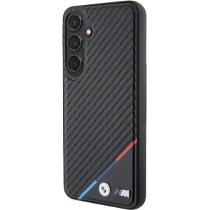 Kup Etui BMW BMHMS24S23PUDTK Samsung Galaxy S24 hardcase Carbon Tricolor Line MagSafe czarny/black - BMW607 - {ean13} - Sklep Home Screen