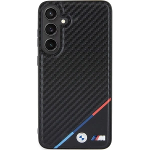 Kup Etui BMW BMHMS24S23PUDTK Samsung Galaxy S24 hardcase Carbon Tricolor Line MagSafe czarny/black - BMW607 - {ean13} - Sklep Home Screen