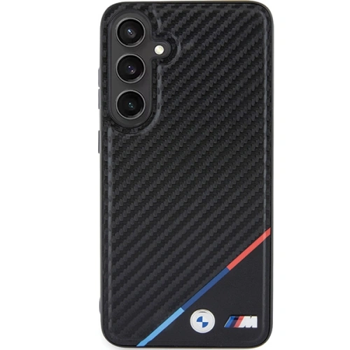 Kup Etui BMW BMHMS24S23PUDTK Samsung Galaxy S24 hardcase Carbon Tricolor Line MagSafe černý/black - BMW607 - {ean13} - Sklep Home Screen