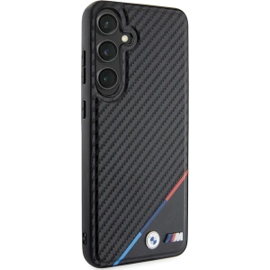 Kup Etui BMW BMHMS24S23PUDTK Samsung Galaxy S24 hardcase Carbon Tricolor Line MagSafe czarny/black - BMW607 - {ean13} - Sklep Home Screen