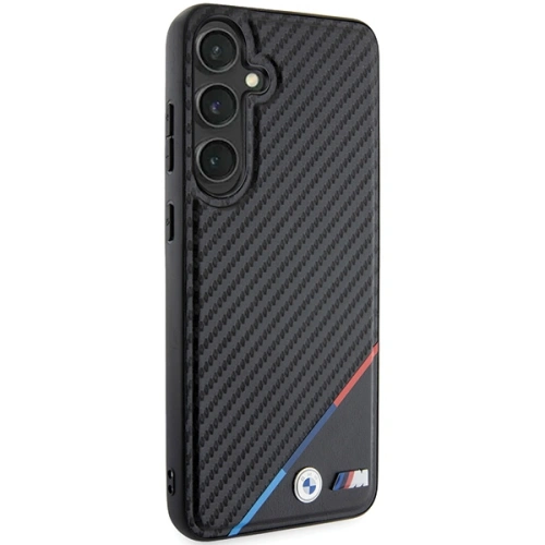 Kup Etui BMW BMHMS24S23PUDTK Samsung Galaxy S24 hardcase Carbon Tricolor Line MagSafe černý/black - BMW607 - {ean13} - Sklep Home Screen