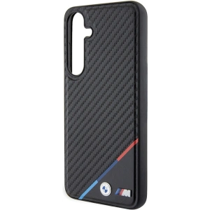 Kup Etui BMW BMHMS24S23PUDTK Samsung Galaxy S24 hardcase Carbon Tricolor Line MagSafe czarny/black - BMW607 - {ean13} - Sklep Home Screen
