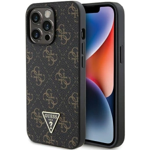 Kup Etui Guess GUHCP13LPG4GPK Apple iPhone 13 / 13 Pro hardcase 4G Triangle Metal Logo czarny/black - GUE3275 - {ean13} - Sklep Home Screen