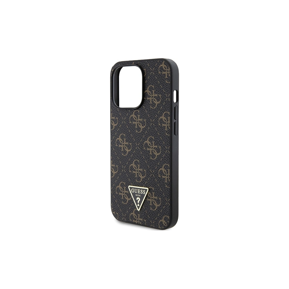 Etui Guess GUHCP13LPG4GPK Apple iPhone 13 / 13 Pro hardcase 4G Triangle Metal Logo czarny/black
