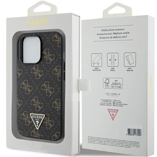 Kup Etui Guess GUHCP13LPG4GPK Apple iPhone 13 / 13 Pro hardcase 4G Triangle Metal Logo černý/black - GUE3275 - {ean13} - Sklep Home Screen