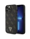 Etui Guess GUHCP13XPG4GPK Apple iPhone 13 Pro Max hardcase 4G Triangle Metal Logo černý/black