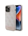 Etui Guess GUHCP14LG4GLPI Apple iPhone 14 Pro hard case 4G Stripe Collection różowy/pink