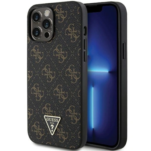 Kup Etui Guess GUHCP14LPG4GPK Apple iPhone 14 Pro hardcase 4G Triangle Metal Logo negru/black - GUE3278 - {ean13} - Sklep Home Screen