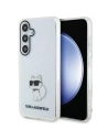 Etui Karl Lagerfeld KLHCS24MHNCHTCT Samsung Galaxy S24+ Plus hardcase IML Choupette transparent
