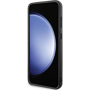 Buy Karl Lagerfeld KLHCS24MPSAKCMPG Samsung Galaxy S24+ Plus hardcase Saffiano Karl & Choupette Metal Pin grey - KLD1880 - {ean13} - Home Screen Store Europe