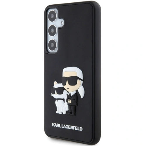 Kup Etui Karl Lagerfeld KLHCS24S3DRKCNK Samsung Galaxy S24 hardcase 3D Rubber Karl&Choupette czarny/black - KLD1882 - {ean13} - Sklep Home Screen