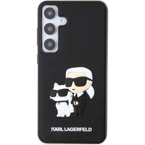 Kup Etui Karl Lagerfeld KLHCS24S3DRKCNK Samsung Galaxy S24 hardcase 3D Rubber Karl&Choupette czarny/black - KLD1882 - {ean13} - Sklep Home Screen