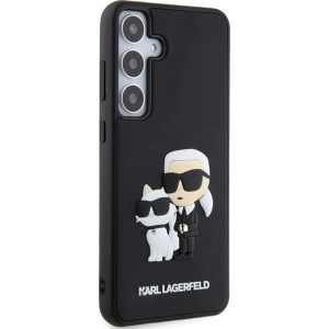 Kup Etui Karl Lagerfeld KLHCS24S3DRKCNK Samsung Galaxy S24 hardcase 3D Rubber Karl&Choupette czarny/black - KLD1882 - {ean13} - Sklep Home Screen