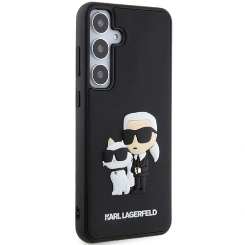 Kup Etui Karl Lagerfeld KLHCS24S3DRKCNK Samsung Galaxy S24 hardcase 3D Rubber Karl&Choupette czarny/black - KLD1882 - {ean13} - Sklep Home Screen