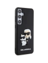Kup Etui Karl Lagerfeld KLHCS24S3DRKCNK Samsung Galaxy S24 hardcase 3D Rubber Karl&Choupette czarny/black - KLD1882 - {ean13} - Sklep Home Screen
