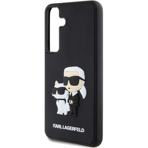 Kup Etui Karl Lagerfeld KLHCS24S3DRKCNK Samsung Galaxy S24 hardcase 3D Rubber Karl&Choupette czarny/black - KLD1882 - {ean13} - Sklep Home Screen