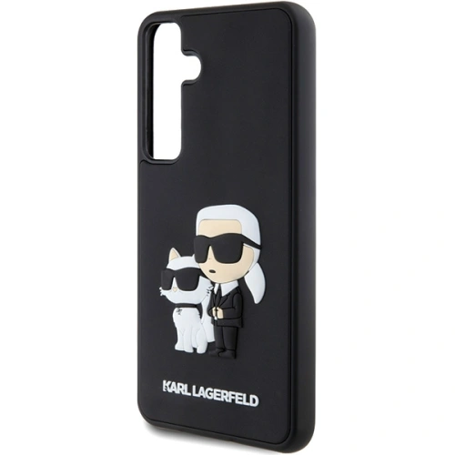Kup Etui Karl Lagerfeld KLHCS24S3DRKCNK Samsung Galaxy S24 hardcase 3D Rubber Karl&Choupette czarny/black - KLD1882 - {ean13} - Sklep Home Screen