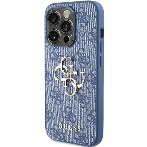 Kup Case Guess GUHCP15L4GMGBL Apple iPhone 15 Pro Hardcase 4G Big Metal Logo blau/blue - GUE3282 - {ean13} - Sklep Home Screen