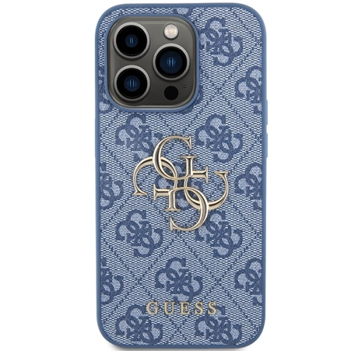 Kup Case Guess GUHCP15L4GMGBL Apple iPhone 15 Pro Hardcase 4G Big Metal Logo blau/blue - GUE3282 - {ean13} - Sklep Home Screen